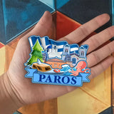 Refrigerator Magnet for Paros Greece  1714