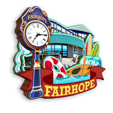 Kühlschrankmagnet für Fairhope Alabama USA 348