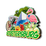 Магнит на холодильник для Санкт-Петербурга, Флорида, США 207