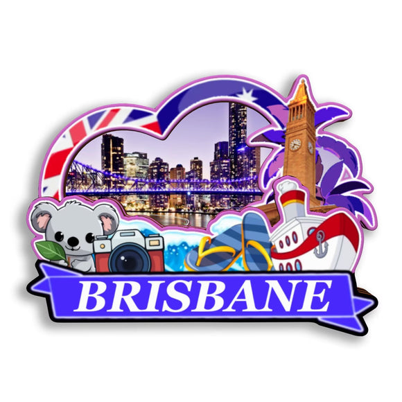 Refrigerator Magnet for Brisbane Australia  2649