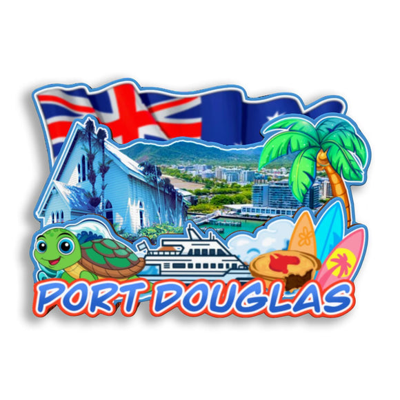 Refrigerator Magnet for Port Douglas Australia  2720