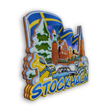 Kühlschrankmagnet für Stockhalm Schweden 2161