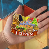 Refrigerator Magnet for Leuven Belgium  2014
