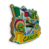 Refrigerator Magnet for Cancun Mexico  1798