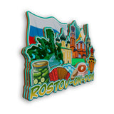 Refrigerator Magnet for Rostov-on-Don Russia  2561
