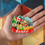 Kühlschrankmagnet für Banff, Kanada 1865