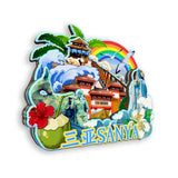 Магнит на холодильник для Санья, Хайнань, Китай 451