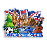 Refrigerator Magnet for Manchester UK  1440