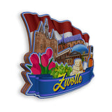 Магнит на холодильник для Зволле, Нидерланды, 2000