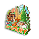 Refrigerator Magnet for Canterbury UK  2883