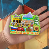Refrigerator Magnet for Arkhanglsk Russia  2565