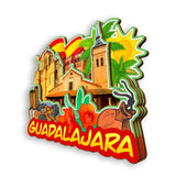 Refrigerator Magnet for Guadalajara Spain  1502