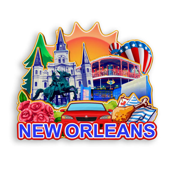 Refrigerator Magnet for New Orleans Louisiana USA  959
