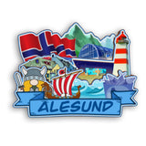 Refrigerator Magnet for Alesund Norway  2273