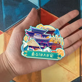 Refrigerator Magnet for Qin'an, Gansu, China  826