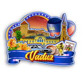 Refrigerator Magnet for Vaduz Liechtenstein  2498