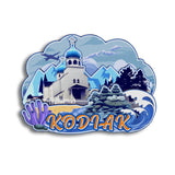 Refrigerator Magnet for Kodiak Alaska USA  107