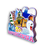 Refrigerator Magnet for Savonlinna Finland  2340
