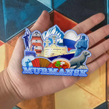Магнит на холодильник для Мурманска Россия 2546