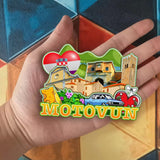 Kühlschrankmagnet für Motovun Kroatien 2232