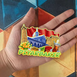 Refrigerator Magnet for Diyarbakir Greece  1702