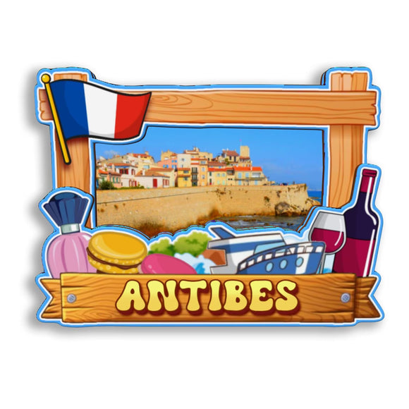 Refrigerator Magnet for Antibes France  2604