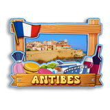 Refrigerator Magnet for Antibes France  2604