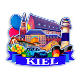 Магнит на холодильник для Киля, Германия, 1249