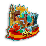 Kühlschrankmagnet für Gijon, Spanien 1406