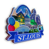 Refrigerator Magnet for St.Louis Missouri USA  1018