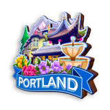 Refrigerator Magnet for Portland Oregon USA  1105