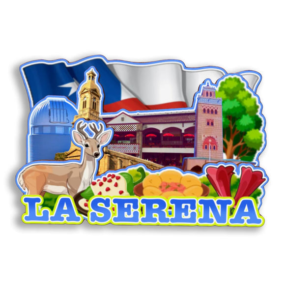 Refrigerator Magnet for La Serena Chile  2860