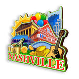 Refrigerator Magnet for Nashville Tennessee USA  1152