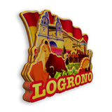 Refrigerator Magnet for Logrono Spain  1580