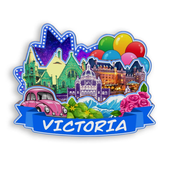Refrigerator Magnet for Victoria Canada  1874