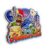 Refrigerator Magnet for Andorra la Vella Andorra  2404