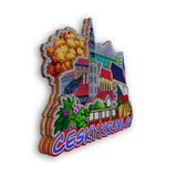 Refrigerator Magnet for Cesky Krumlov Czech  2091