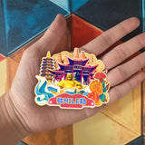 Refrigerator Magnet for Mile, Yunnan, China  758