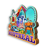 Kühlschrankmagnet für Montreal, Kanada 1851