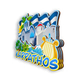 Refrigerator Magnet for Karpathos Greece  1770