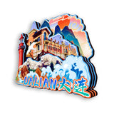 Магнит на холодильник для Даляня, Ляонин, Китай 413