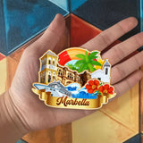 Refrigerator Magnet for Marbella Spain  1397