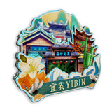 Kühlschrankmagnet für Yibin, Sichuan, China 571