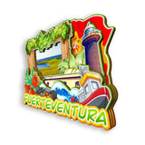 Kühlschrankmagnet für die Insel Fuerteventura, Spanien 1425