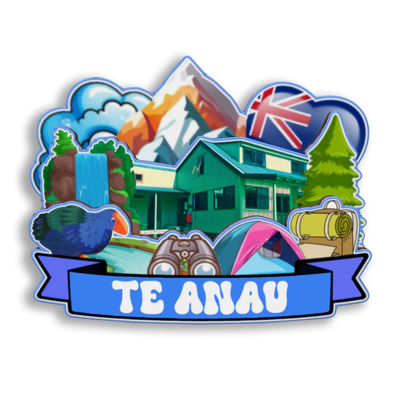 Refrigerator Magnet for Te Anau New Zealand  2753