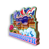 Refrigerator Magnet for Bournemouth UK  1489