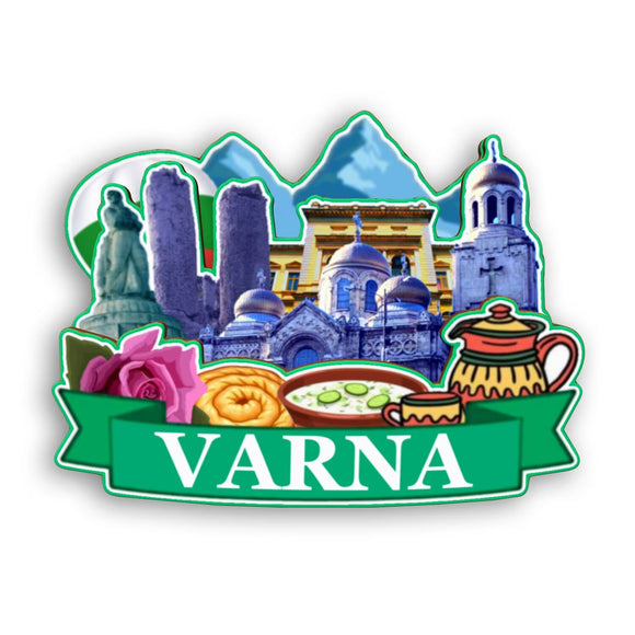 Refrigerator Magnet for Varna Bulgaria  2444