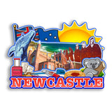 Refrigerator Magnet for Newcastle Australia  2684