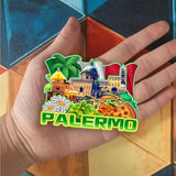 Refrigerator Magnet for Palermo Italy  1275