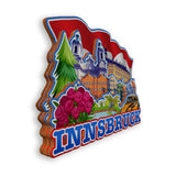 Refrigerator Magnet for Innsbruck Austria  1593